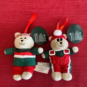 Starbucks Limited Edition 2019 Bearista Ornaments NWT